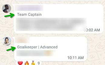 Group Member Tags
