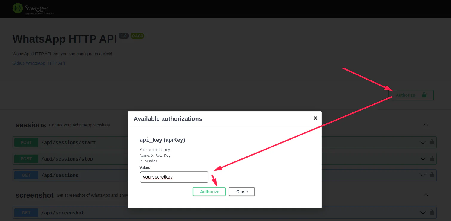 swagger auth